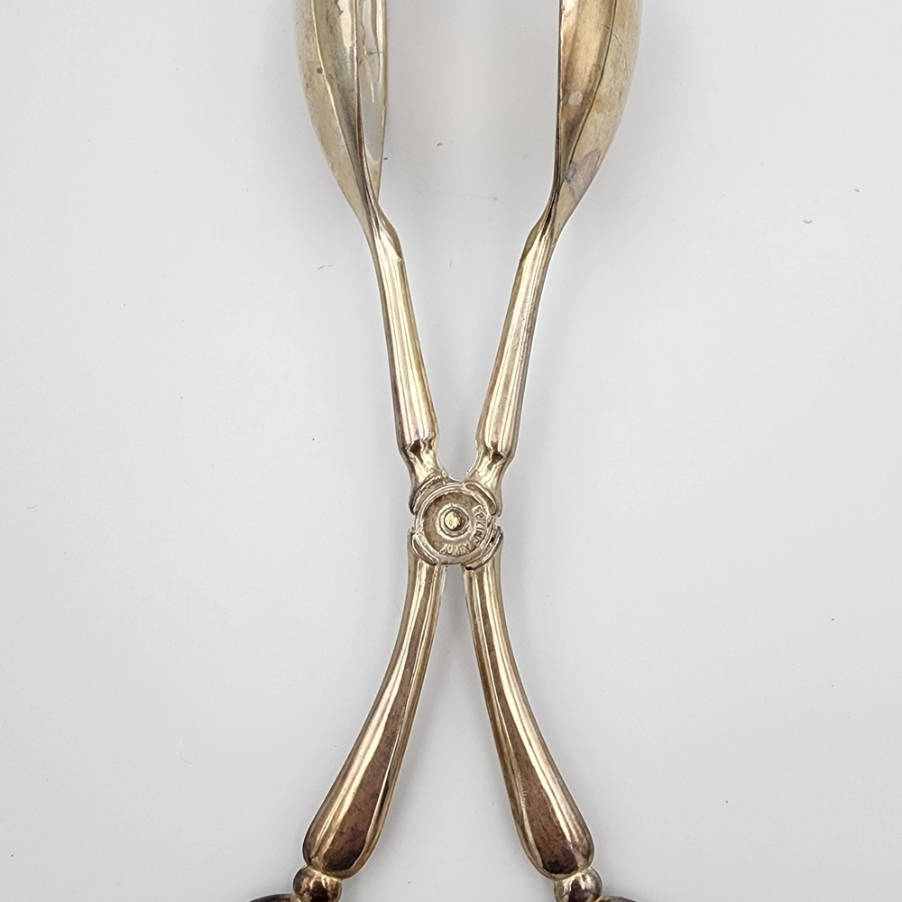 Vintage Silver Serving Tongs